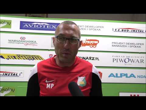 mksswit.pl Marek Papszun o meczu MKS Świt - Pelikan Łowicz 1:1 21.08.2015