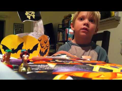 What My 5 Year Old Thinks of Neil Gaiman's "Click Clack The Rattlebag"