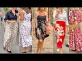 ITALIAN SUMMER FASHION SUMMER DRESSES POLKA DOTS IDEAS MILAN STREET STYLE Vanityfair