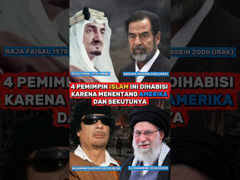 Para Pemimpin ini Dihabisi Amerika dan Sekutunya