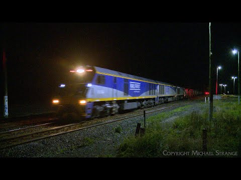 9793V SSR Grain Train With EL56 EL62 EL60 (16/4/2023) - PoathTV Australian Railways