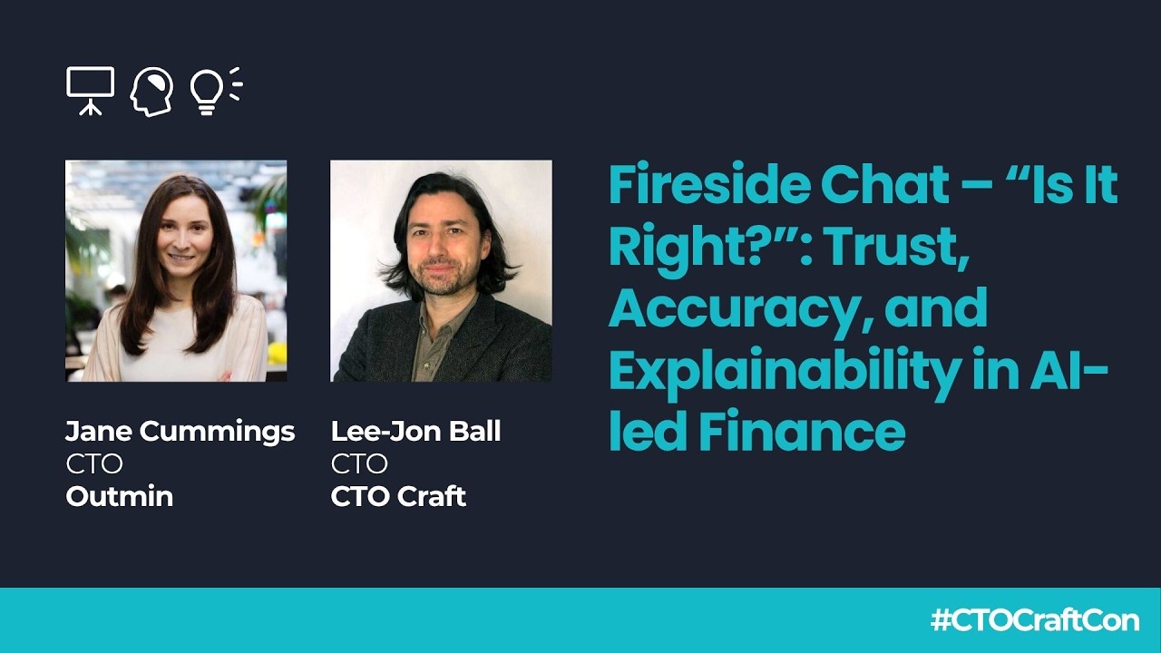 Fireside Chat – “Is It Right” Trust, Accuracy, and Explainability in AI led Finance