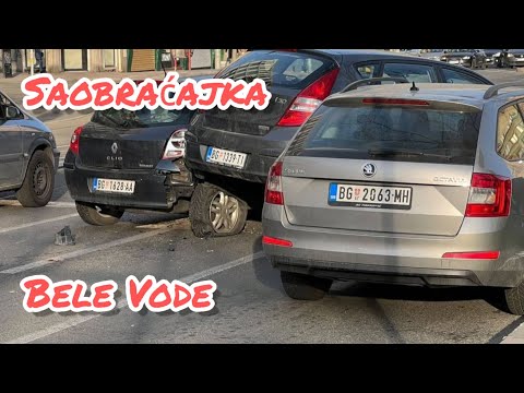 Saobraćajna nesreća - Bele vode - Beograd, Čukarica, ul. Vodovodska