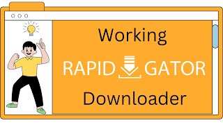 Online Rapidgator Downloader in 2025! (100% Working)