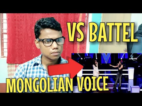 Indian Reacting To:Bayarjargal vs. Nasanbuyan - "Anhnii hair" - The Battle - The Voice of Mongolia 2