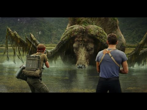 GIANT BUFFALO Scene  Kong Skull Island (2017) Movie Clip HD