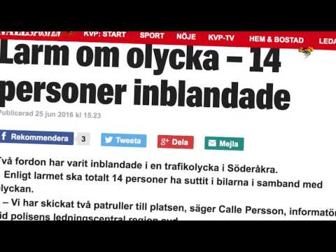 Polisen uppmanar till försiktighet i midsommartrafiken