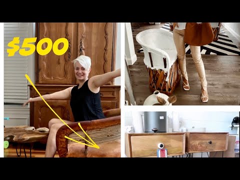 HAUL DOMOWY: NOWE MEBLE PLUS PIĘKNY FOTEL Z LUMPEKSU WART $500?!