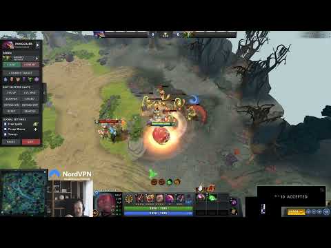 Topson testing Pangolier rolling thunder vs treants