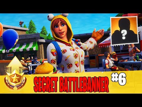 Secret Week 6 Battle Banner Location Guide in Fortnite // FREE Battle Pass Banner in Season 7