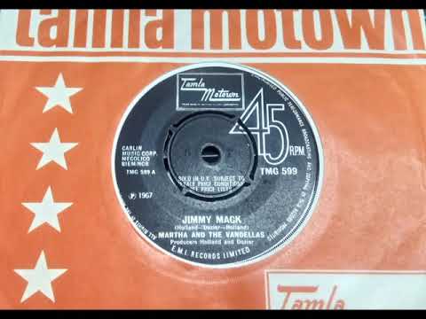 Northern - MARTHA & THE VANDELLAS - Jimmy Mack {Mono} - TAMLA MOTOWN TMG 599 UK 1967 Soul Dancer