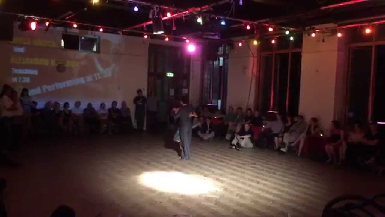 Alejandro Hermida & Nayla Vacca @ Negracha 29-08-14 First Tango