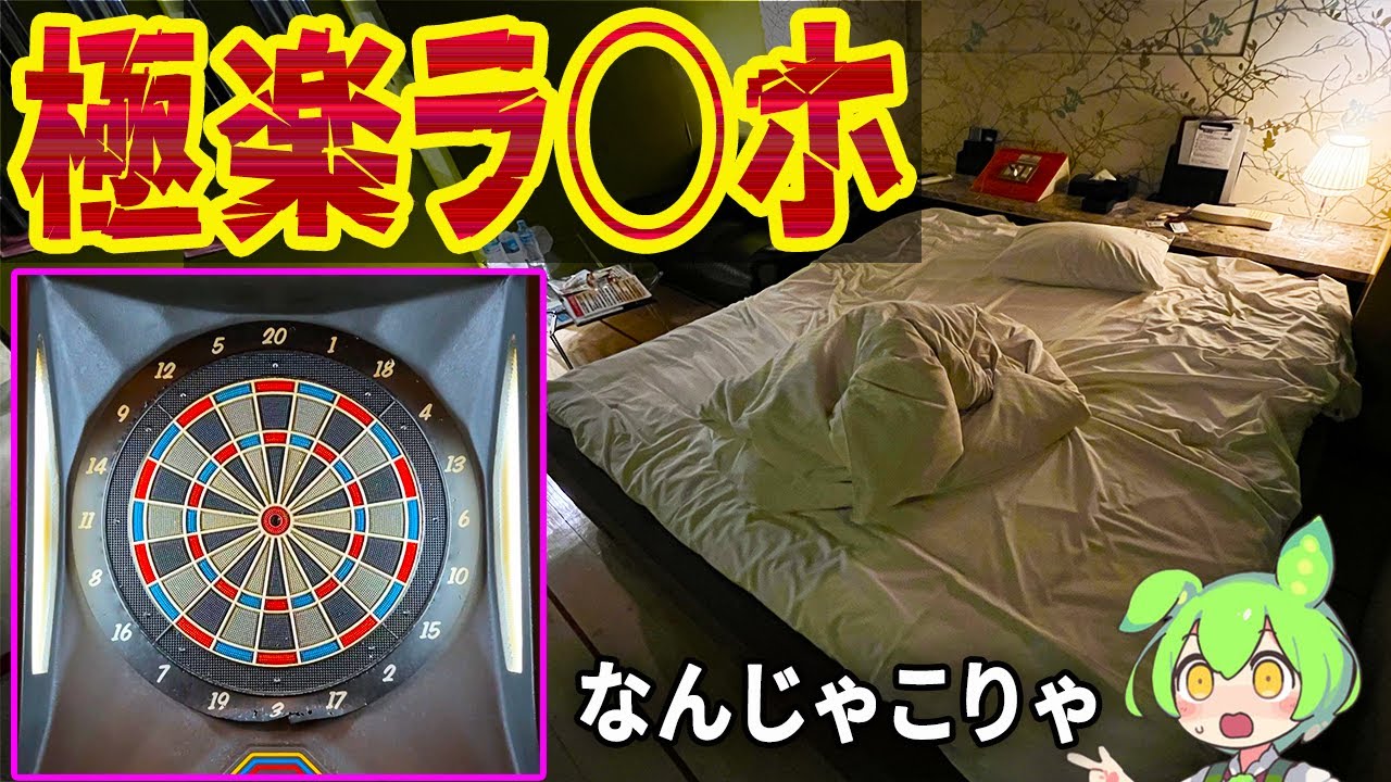 【1泊⚪︎000円】千葉の激安ラ⚪︎ホに泊まったら目を疑うギミックがあったのだ…【ずんだもん＆春日部つむぎ解説】