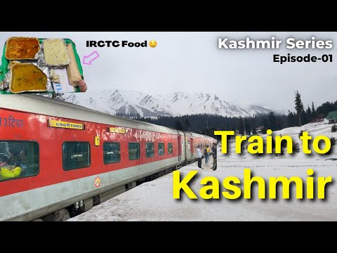 Rajdhani Express to Kashmir 😍 | 12425 Jammu Rajdhani journey in AC-3 Tier | Kashmir Series EP-1