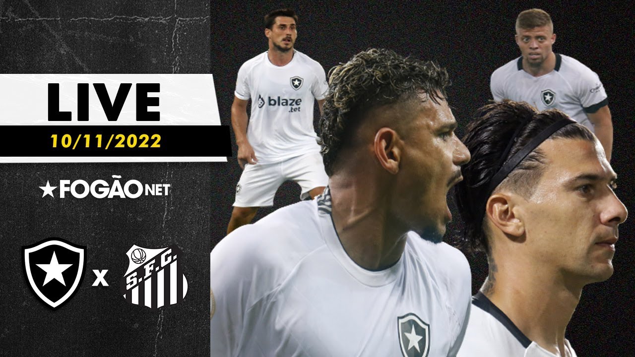 LIVE | Pré-jogo de Botafogo x Santos depois de uma rodada positiva na briga pela Libertadores