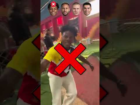 ISHOWSPEED vs NEYMAR vs HAALAND vs CR7 💪🔥