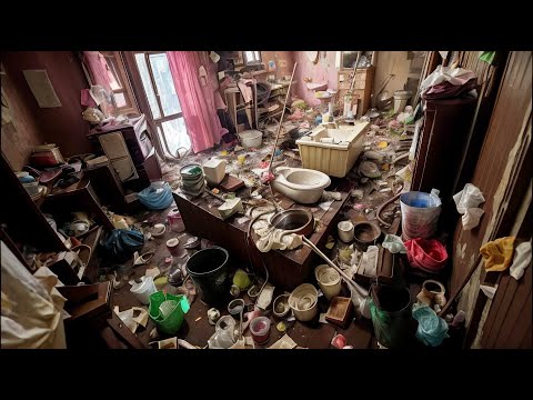 😱You can't imagine that such a dirty and messy house is actually inhabited by a young couple.