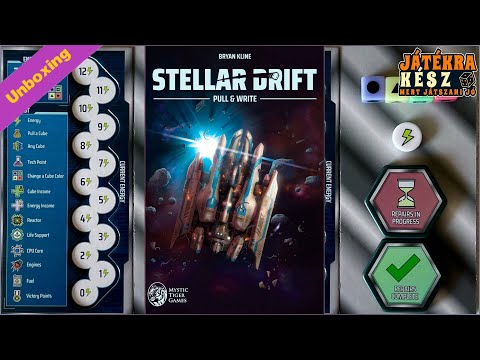 Stellar Drift - Unboxing - Játékra kész / Play Right Away