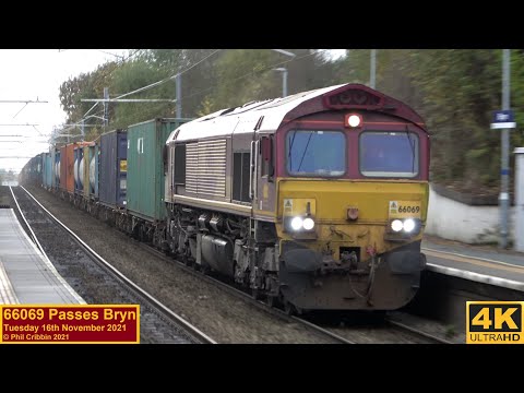 66069 Passes Bryn - 16th November 2021