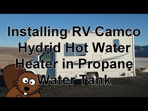 Camco 11673 RV Hot Water Hybrid Heater Install