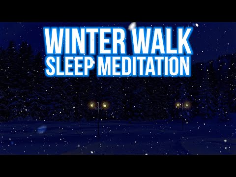 Guided Sleep Meditation - A Winter Forest Walk