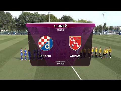 DINAMO vs AGRAM 7:0 (1. kolo, 1. HNLŽ 19/20)