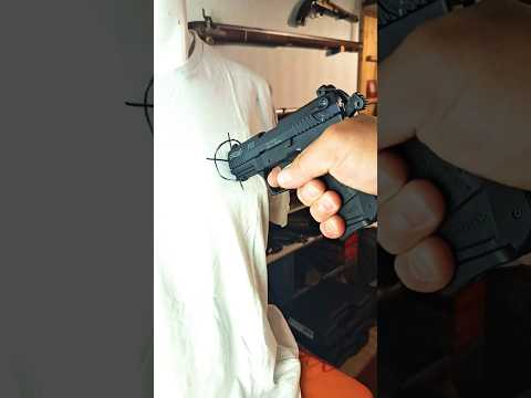 What damage can a Walther P22 blank gun do? #shorts