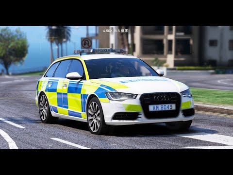 | New (LSPDFR) HKPF vehicle Audi A6 |