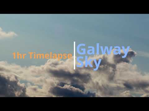 1hr Timelapse Galway Sky