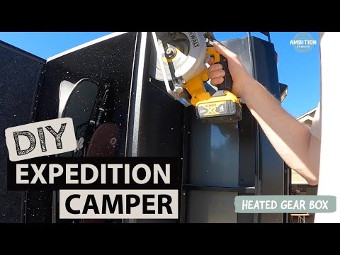 Building Our Expedition Vehicle E16 - Heated Gear Locker