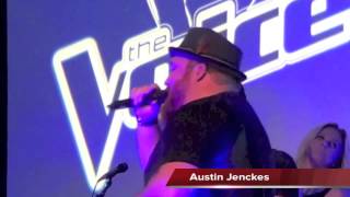 Austin Jenckes Performs at THE VOICE Top 12 Concert