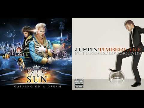 Empire Of The Sun vs. Justin Timberlake - Walking On A Sexyback (Mashup)