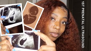 1st prenatal visit| 6 weeks pregnant| first ultrasound