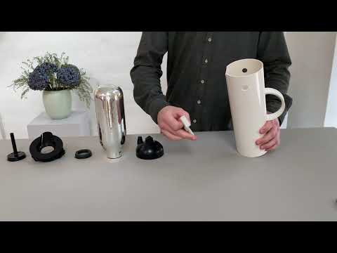 Stelton EM 77 ąsočio termosas 1 l Sidabrinė video