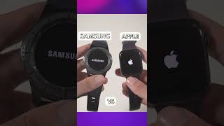 Apple Watch or Samsung Watch #samsungvsapple #comparison