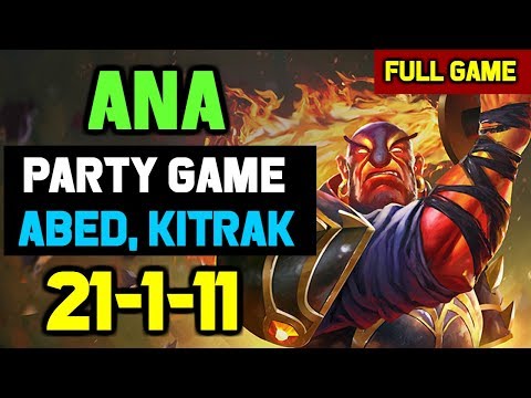 Ana Ember Spirit fun party game w/ Abed, Kitrak vs trashtalk Bristleback