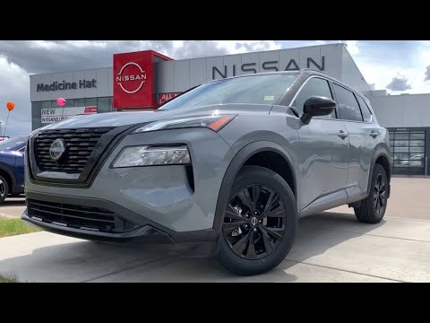 2023 Nissan Rogue AWD SV Midnight Edition in Gray for sale at Medicine Hat Nissan in Medicine Hat, AB
