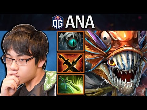 Slark Dota 2 Gameplay OG.Ana with 24 Kills and Max Slow Build #dota #dota2