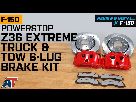 2012-2020 F-150 PowerStop Z36 Extreme Truck and Tow 6-Lug Brake Rotor Review & Install