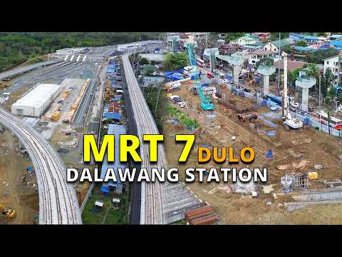 BAGONG STATION AT DEPOT GINAGAWA NA! MRT 7 San Miguel Mega Project