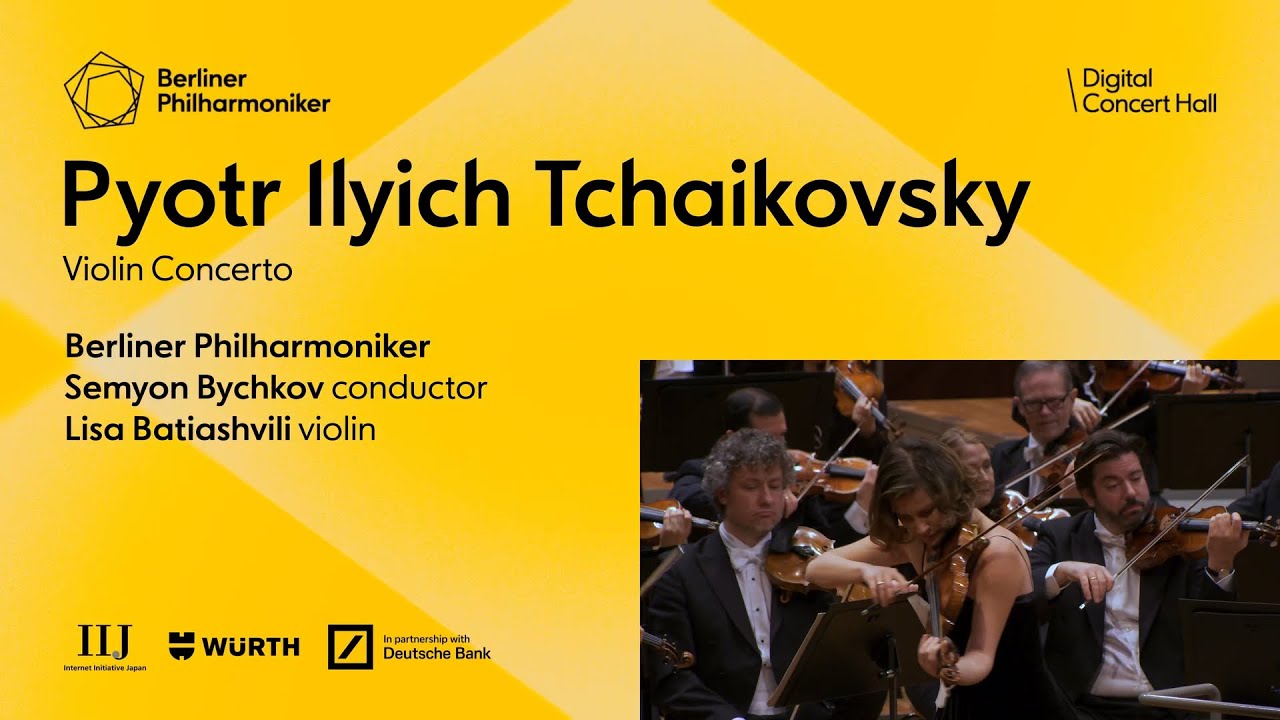 Tchaikovsky: Violin Concerto / Batiashvili · Bychkov · Berliner Philharmoniker