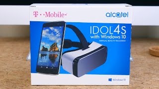 Alcatel Idol 4S with Windows 10 Unboxing and First Impressions