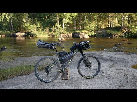 Bike packing and pack rafting trip in Finland