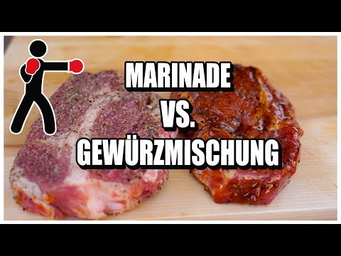 Barbecue marinade vs. spice mix - How long does it need to soak in?
