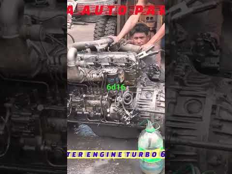 Fuso fighter engine turbo 6d16 manual transmission
