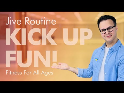 Jive Dance for Fitness and Fun | All-level Kicks Routine for All Ages