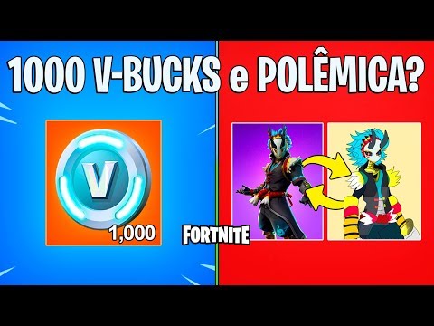 FORTNITE - RECOMPENSA 1000 V-BUCKS e POLÊMICA DE PLÁGIO?