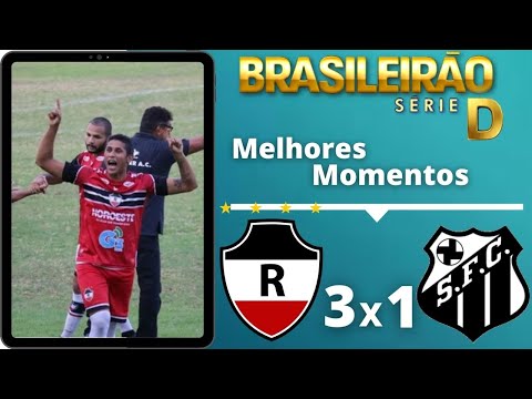 BRASILEIRÃO SÉRIE D |  RIVER-PI 3 X 1 SANTOS-AP | MELHORES MOMENTOS 14/10/2020