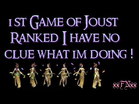 Smite ~ 1st game of ranked joust solo Playing Nu WA !