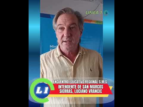 intendente de San Marcos Sierras, Luciano Vrancic